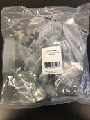Franklin Brass Fulton 1-3/16 Inch Mushroom Cabinet Knob - Pack of 10 - Matte Black