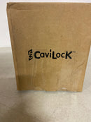 Cavilock CL400D0041 Magnetic Bi-Parting Privacy Pocket Door Pull Set for 1-3/4 Inch Thick Doors - Bright Chrome