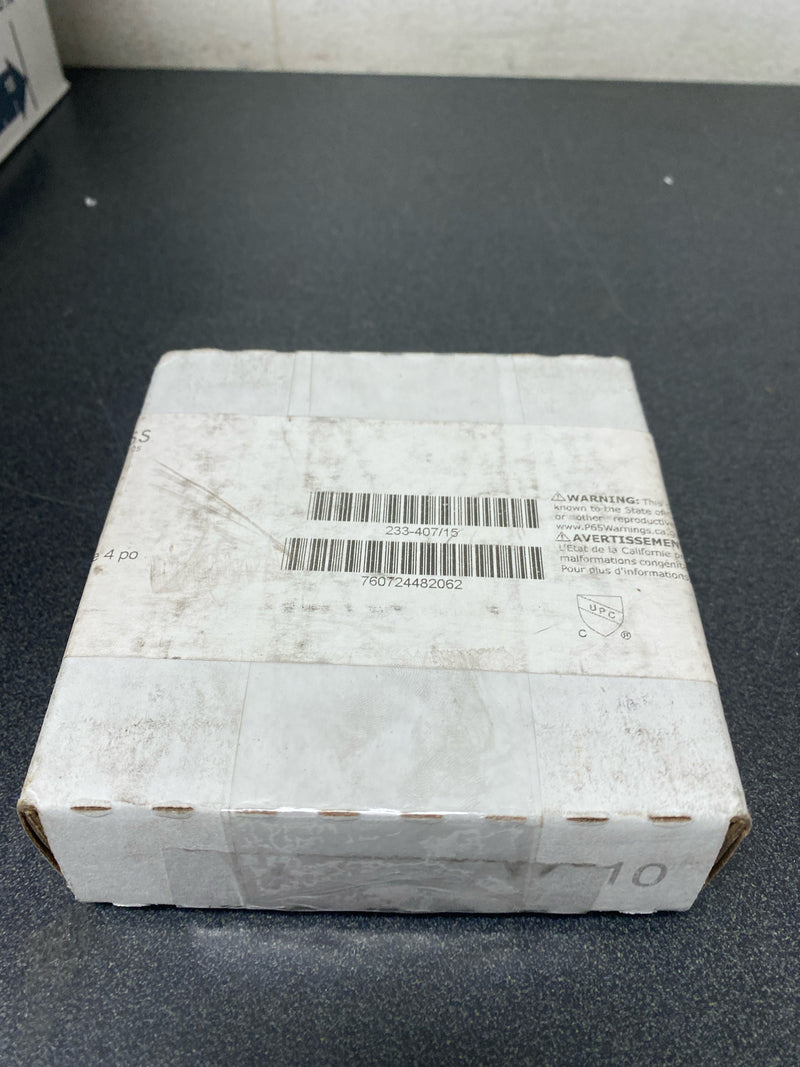 Newport Brass 233-407/15 4-1/16" Grid Shower Drain Cover Only - Polished Nickel