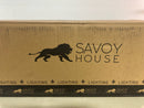 Savoy House 5-275-144 Glendale 21" Tall Outdoor Wall Sconce - Matte Black / Brushed Brass