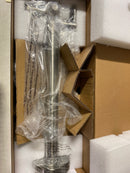 Jacuzzi PT638 Karina Floor Mounted Tub Filler with Built-in Diverter - Includes Hand Shower - Brushed Nickel