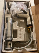 Hansgrohe 71700821 Talis E 1.2 GPM Single Hole Bathroom Faucet with QuickClean, ComfortZone and EcoRight Technology - Includes Metal Pop-Up Drain Assembly - Brushed Nickel