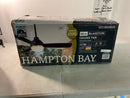 Hampton bay SW23096 MBK Blaketon 46 in. Indoor/Covered Outdoor Matte Black Modern Ceiling Fan with Integrated LED and Remote Control