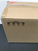 Zevni Modern 29.5 in. 4-Light Brass Gold Vanity Light with Black Finish 