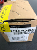 Baldwin Santa Monica Contemporary Square Single Cylinder Deadbolt - Satin Nickel