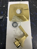 Pfister R89-1HTBG Holliston Pressure Balanced Valve Trim Only with Single Lever Handle - Less Rough In - Brushed Gold