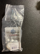 Hickory hardware P710-SNW Tranquility 1-1/4 in. Satin Nickel/White Cabinet Knob