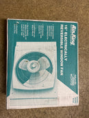 Air King 9155 16 Inch 2470 CFM 3-Speed Window Fan with Storm Guard Housing for Window Openings Between 26-1/2 and 34-1/2 Inches - na