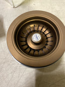 Rohl 735EB 3 1/2" Basket Strainer without remote pop-up - English Bronze