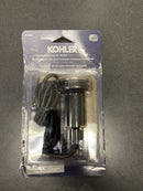 Kohler K-35726-VS Contemporary Garbage Disposal Air Switch Button - Vibrant Stainless