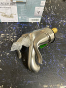 Glacier Bay Constructor 4 in. Centerset 2-Handle Low-Arc Bathroom Faucet in Brushed Nickel