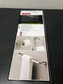 Delta FND63-PC Foundations 3-Piece Bath Hardware Set with 18 in. Towel Bar, Toilet Paper Holder, Towel Ring in Polished Chrome