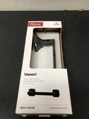 Pfister BPH-VRI0B Vaneri Wall Mounted Pivoting Toilet Paper Holder - Matte Black