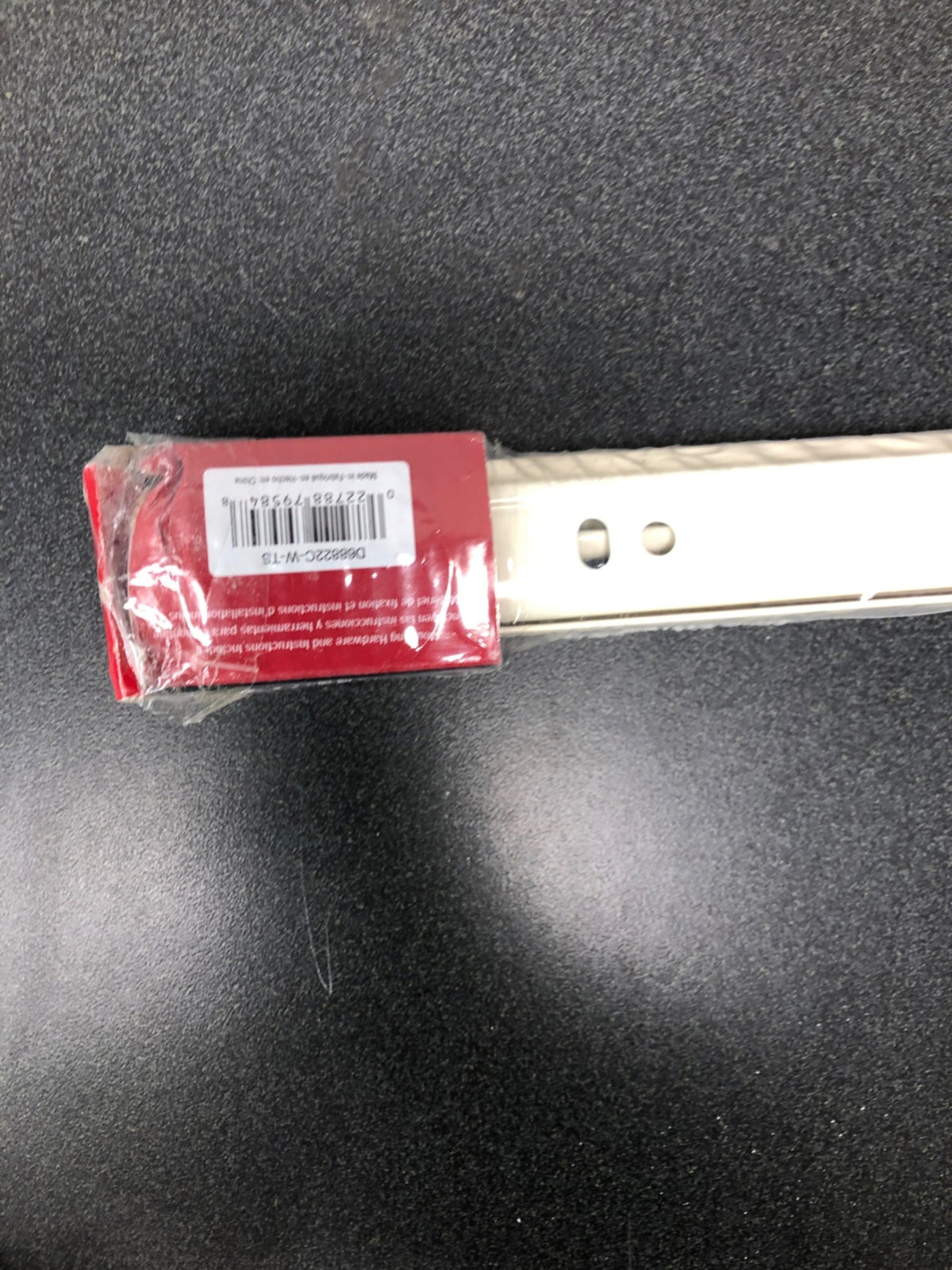 Liberty D68822C-W-TS 22 in. Self-Closing Bottom Mount Drawer Slide 1-Pair (2 Pieces)