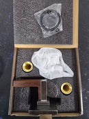 Brizo HL70422-NKTK Frank Lloyd Wright Tub Filler Handle Kit - Lever - Luxe Nickel / Teak Wood