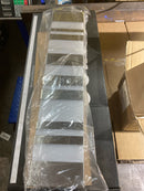 Sonneman Modern Lighting 2611.23 Bath Notes LED Decorative Vanity, Wall Lighting Fixture for Bathroom, Bedroom, or Hallway with Thick and Thin Pattern - 3000K - 24" - Satin Chrome