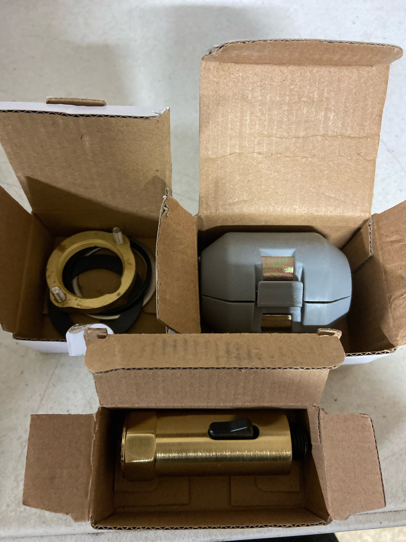 Rohl AP55D1LMAG Apothecary 1.8 GPM Single Hole Pull Down Kitchen Faucet - Antique Gold