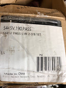 Baldwin: 5445V.190.PASS - 5445V PASS LVR 2-3/8 SET 190 - PRECONFIGURED - PS/PV/DM