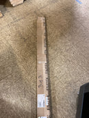 Emtek 86187US19 48 Inch Long Single Square Door Pull - Flat Black