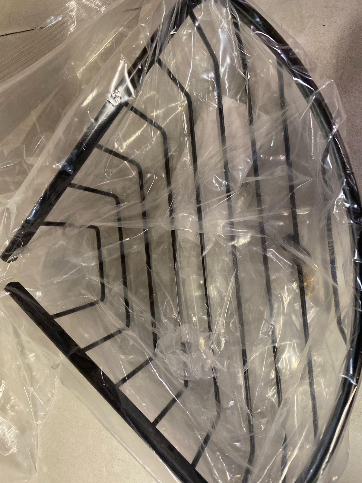 ICO Bath V93165 Volkano Corner Shower Basket - Matte Black