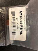 Alno Moderne 3/4 Inch Mushroom Cabinet Knob