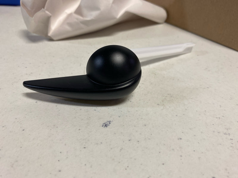 American Standard 738903-2430A Cadet 3 Left Hand Trip Lever Assembly - Matte Black