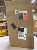 Lamqee 06FTL0274ABK Modern 1-Light Black Dusk to Dawn Outdoor Wall Light Sconce with Seeded Glass