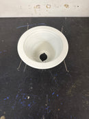 Nora Lighting NTM-713WAL 6" Air-Tight Aluminum Baffle Cone Reflector - White / Aluminum