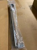 Berenson 2114-4GPH-P Elevate 18" Center to Center Flat Bar Appliance Handle / Appliance Pull from the Uptown Appeal - Graphite