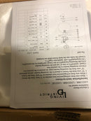 Baxter 1 Light Black Flush Mount With Clear Glass