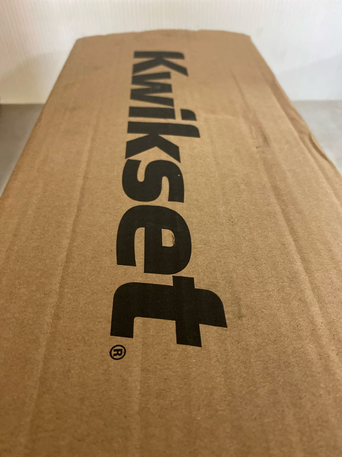 Kwikset 800AVHLIP-514S.STRKP Avalon Sectional Single Cylinder Keyed Entry Exterior Pack Handleset with SmartKey - Matte Black
