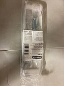 Amerock Mulino 6-5/16 inch (160mm) Center-to-Center Matte Black/Polished Chrome Cabinet Pull, BP36727MB26