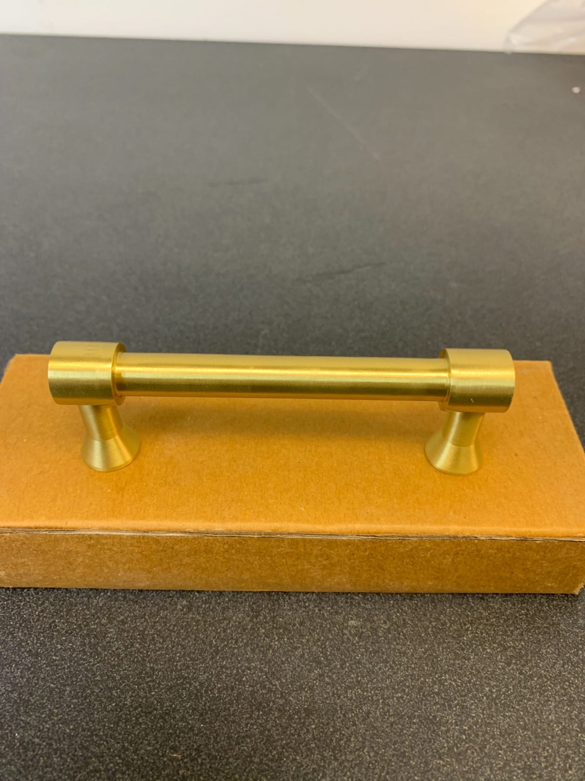 Signature Hardware 441723 Strasbourg 3-3/4 Inch Center to Center Bar Cabinet Pull - Satin Brass