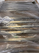 Amba RSWH-B Radiant Square Hardwired + Plug-in Combo 10 Bar Towel Warmer in Brushed