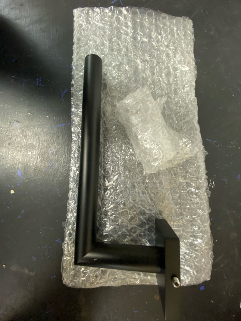 ICO Bath V62315 Volkano Crater 8" Towel Bar - Matte Black