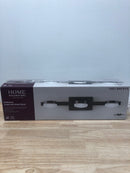 Home decorators collection 22823 40-Watt Equivalent 3-Light Oil Rubbed Bronze Integrated LED Vanity Light with Etched Glass