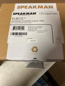 Speakman CPT-24400-BN Kubos Shower Trim, Brushed Nickel