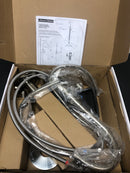 American Standard 2764951.295 Cadet Floor Mounted Tub Filler with Built-In Diverter - Includes Hand Shower - Brushed Nickel