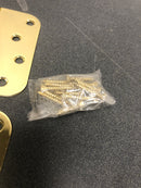 Deltana S44R5BB3 Ball Bearing 4" x 4" Ball Bearing 5/8" Radius Corners Mortise Hinge - Pair