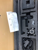 Elegant Lighting FAT-8002MBK Henry Floor Mounted Clawfoot Tub Filler with Built-In Diverter - Includes Hand Shower - Matte Black