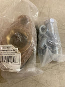 Midline Valve XNGU112L-OM Water Meter Hardware Kit; Includes 2 Flanges, 2 Gaskets, 4 Nuts, 4 Bolts; 1-1/2 in. FIP Connection; Bronze