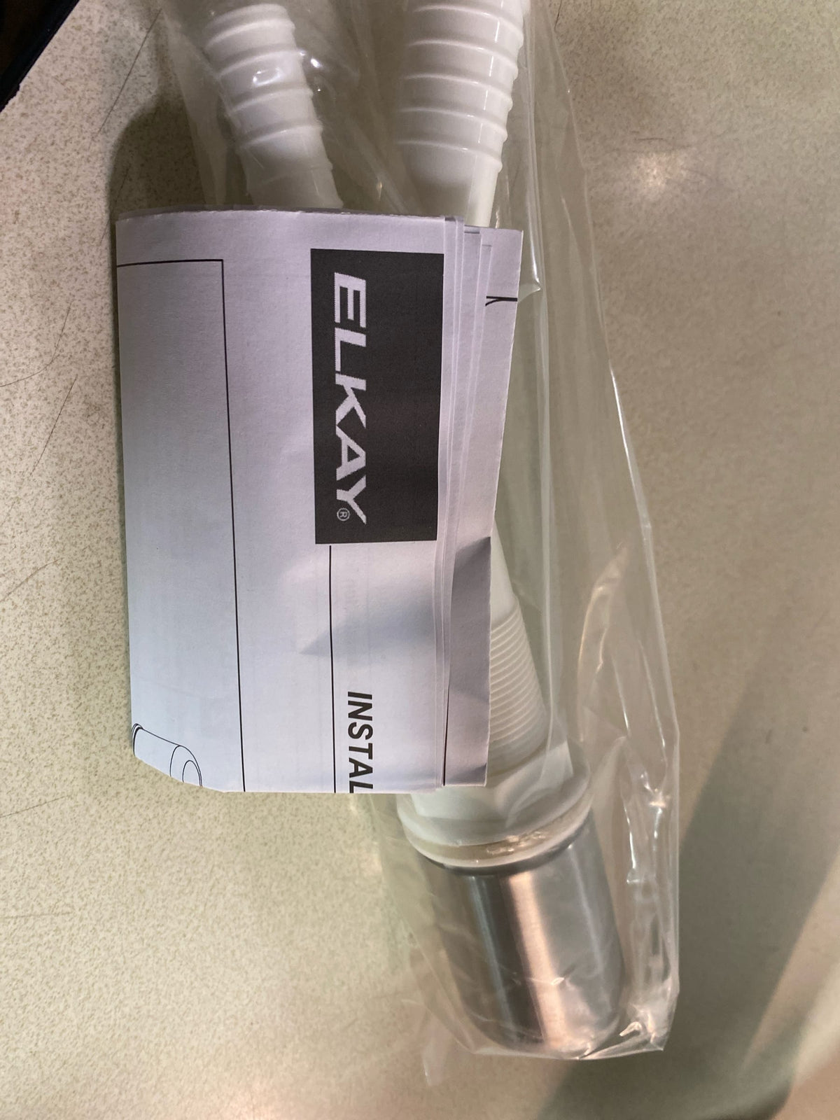 Elkay LK105LS Air Gap with Brass Housing Cap - Lustrous Steel