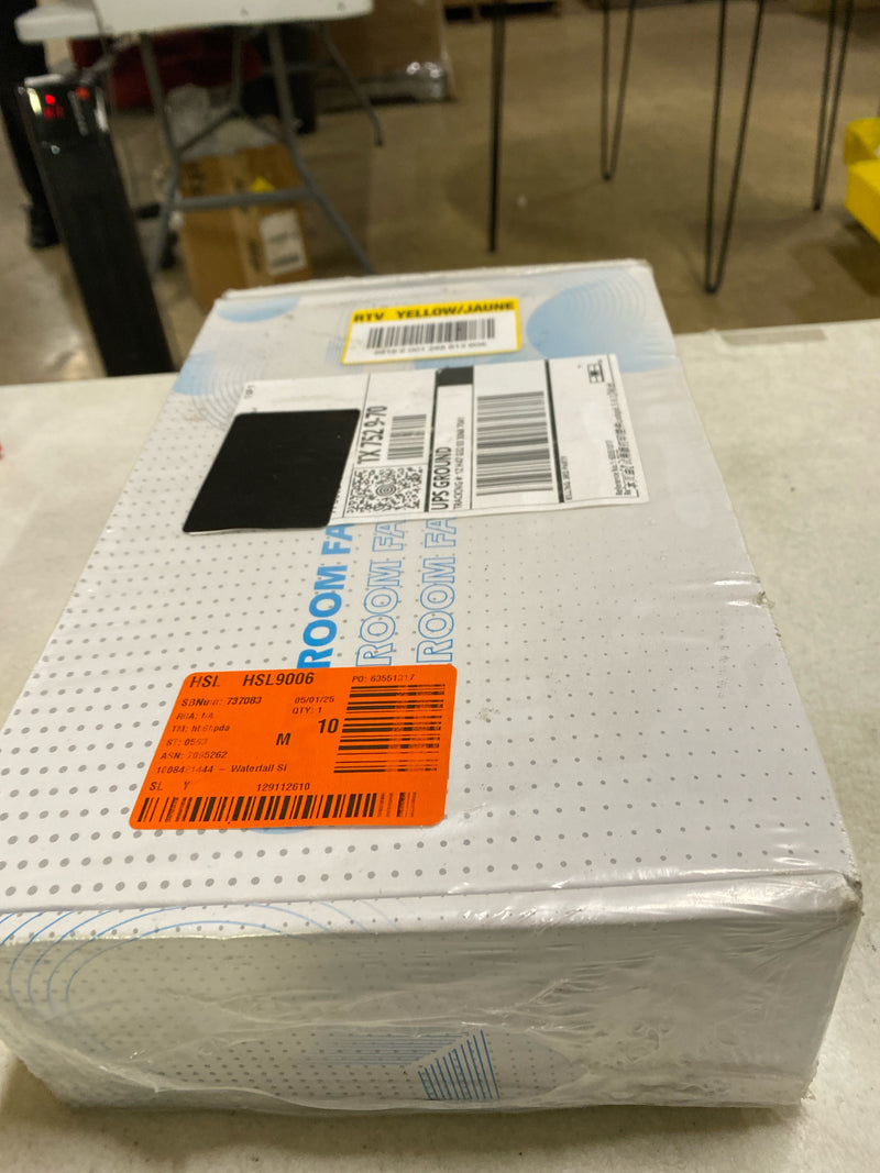 Bwe A-96021B-SS Waterfall Single Handle Single Hole Low-Arc Bathroom Faucet Bathroom Drip-Free Vanity Sink Faucet in Matte Black