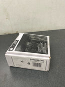 Delta Faucet 1/2" x 3/8" Angled Supply Stop Valve with Contemporary Handle Black, Water Shut Off Valve, Brass Shut Off Valve, 1/4 Turn Shut Off Valve, Matte Black DT022201-BL