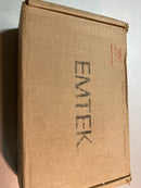 Emtek 2163US19 Narrow Oval 7-1/4" Tall Single Cylinder Keyed Entry Pocket Door Lock - Flat Black