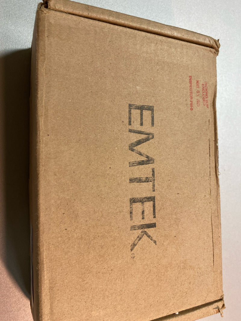 Emtek 2163US19 Narrow Oval 7-1/4" Tall Single Cylinder Keyed Entry Pocket Door Lock - Flat Black