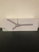 Minka Aire Roto 52-in Brushed Aluminum Indoor Ceiling Fan with Wall-Mounted Remote (3-Blade)