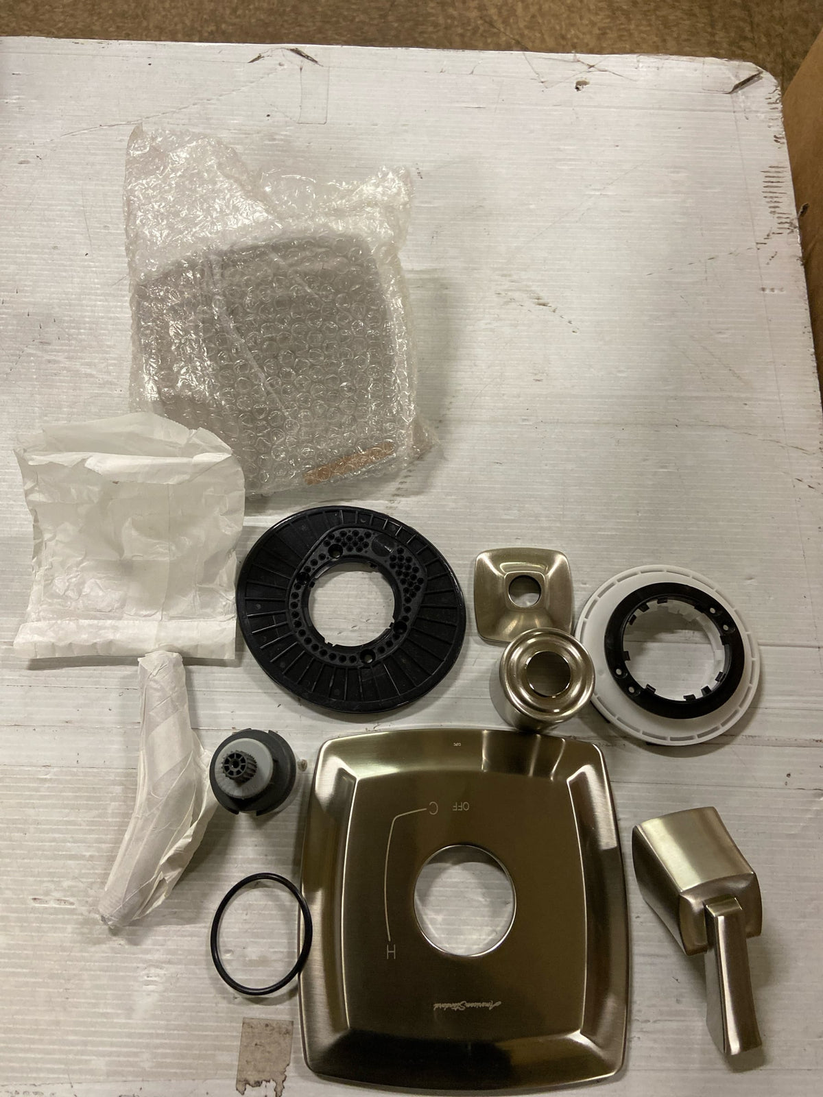 American Standard TU353501.295 Townsend Shower Only Trim Package with 2.5 GPM Single Function Shower Head - Brushed Nickel