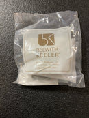 Belwith-Keeler B072432-14 2" x 1-3/4" Knob, Polished Nickel
