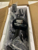 Yansun H-DZ009N1 8-Light Black Modern Sputnik Chandelier Hanging Pendant Light Fixture for Dining Room Bedroom Living Room Kitchen Foyer